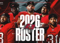 Los Buccaneers ya tienen su roster de 53 jugadores para 2026